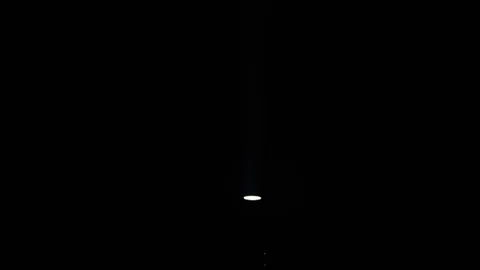 Stage Spotlights Flashing Stock Footage 82974618