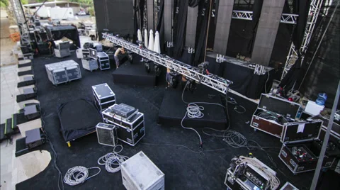 Stage timelapse Stock-Footage 34332271