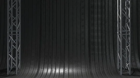 Stage virtual set room backdrop for news and media show production Vidéo 89484699