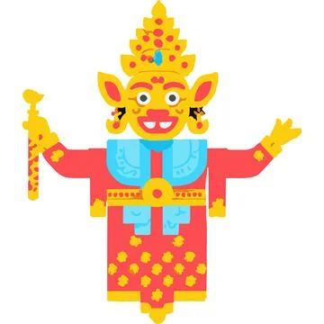 Stage Visual Puppet Art Tradition Performance Stock Illustration