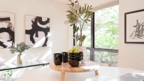 Staged Kitchen Stock Footage 219641620