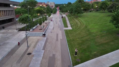 Staggered and Interspersed Tiling - Syracuse University Stock Footage 336484104