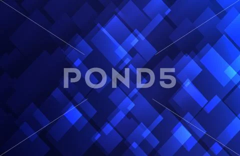Staggered and stacked blue background: Royalty Free #196307498
