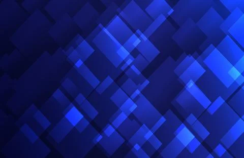 Staggered and stacked blue background Stock Illustration