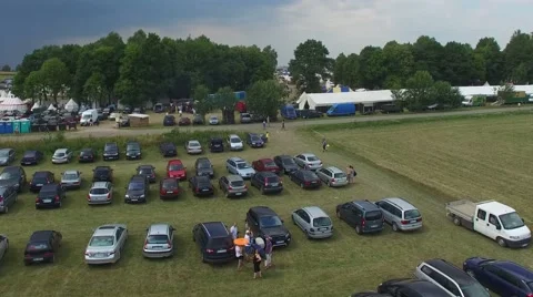 The staging of the Battle of Grunwald Stock Footage 62050340