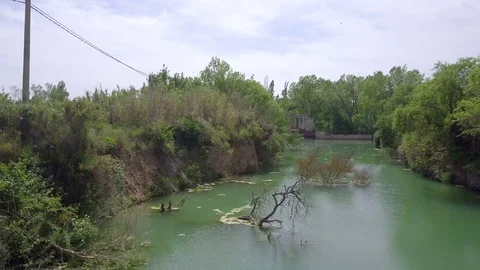 Stagnant Water Stock Footage 76656806