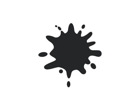 Stain, blot icon. Vector illustration. Stock Illustration