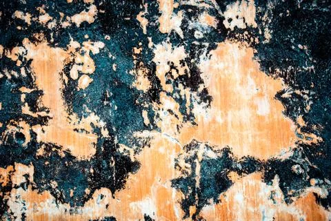 Stain on splashed asphalt Stock Photos