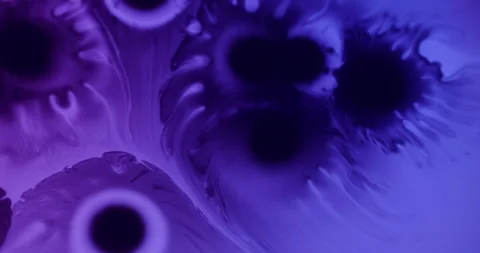 Stain water blotch texture flow paint bubble wet Stock Footage 347541909