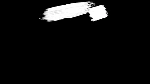 Stain of white paint Stock Footage 112004230