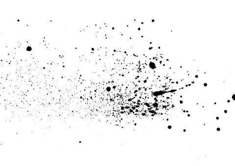 Stained a4 horizontal paper sheet, vector. Stock Illustration