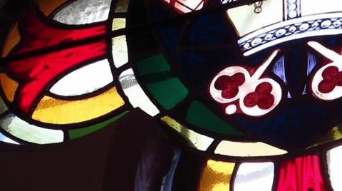 Stained Glass 1 Stock Footage 44188941