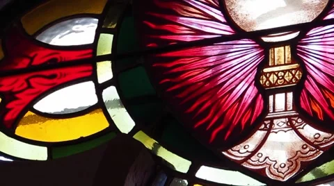 Stained Glass 2 Stock Footage 44188964