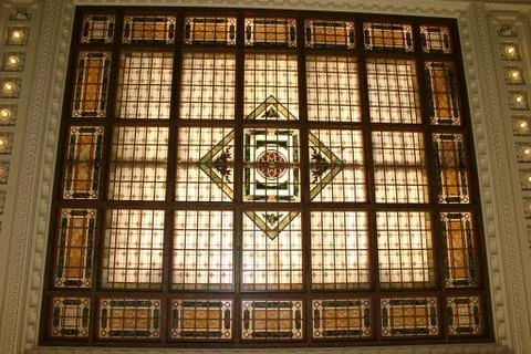 Stained Glass Ceiling Stock Photos