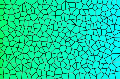 Stained glass effect background Stock Illustration