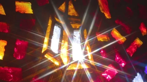 Stained Glass Stock Footage 49103484