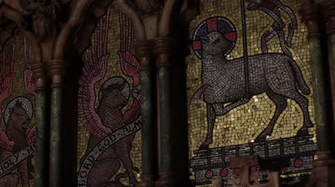 Stained Glass Stock Footage 51734721