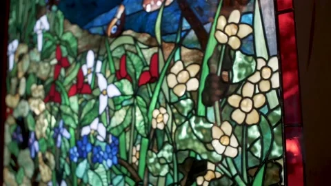STAINED GLASS Stock Footage 138480958