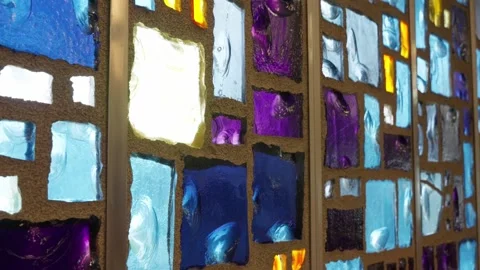 Stained Glass Stock Footage 333661598