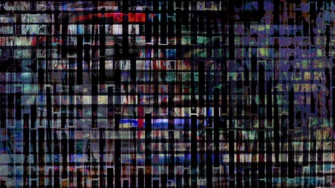 Stained glass loop background Stock Footage 80420107