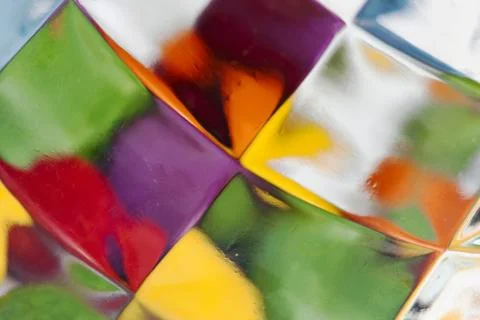 Stained glass Foto stock