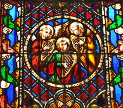 Stained glass Stock Photos