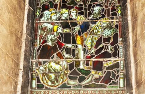 Stained glass Stock Photos