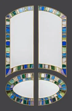 Stained-glass Foto stock