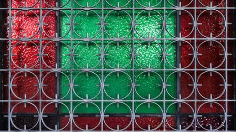 Stained-glass. Stock Photos