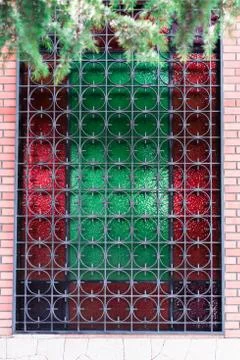 Stained-glass. Stock Photos