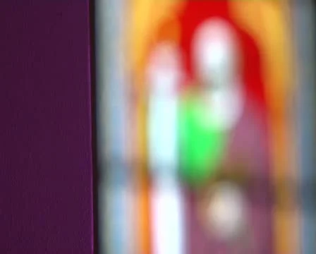 Stained-glass window Видео 11447026