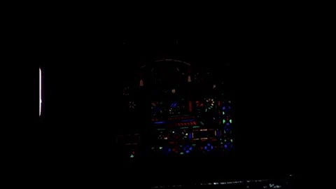 Stained Glass Window Stock Footage 276292912