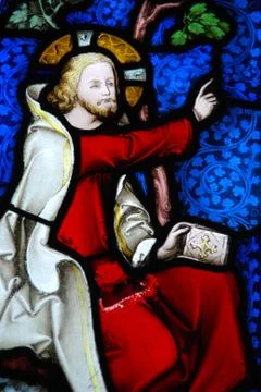 Stained glass window Stock Photos