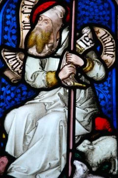 Stained glass window Stock Photos