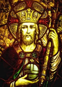 Stained glass window Stock Photos