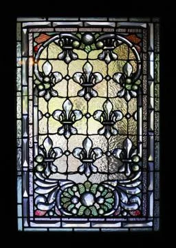 Stained-glass window Stock Photos