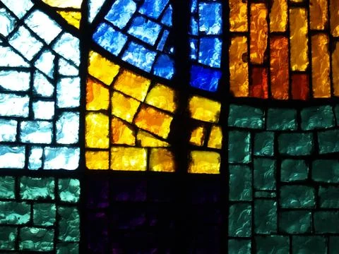 Stained glass window Stock Photos