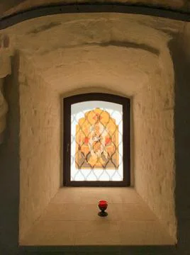 Stained glass window Stock Photos
