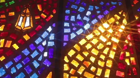 Stained Glass Windows Stock Footage 49103667