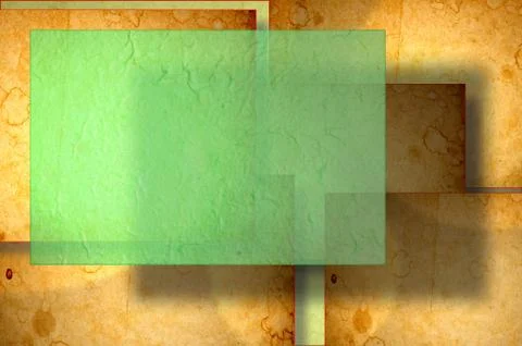Stained paper background. With box for evidence. Stock Illustration