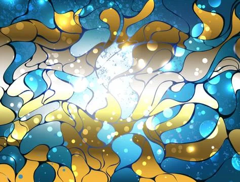 Stained precious background Stock Illustration