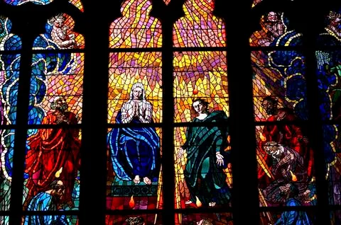 Stained window 写真素材