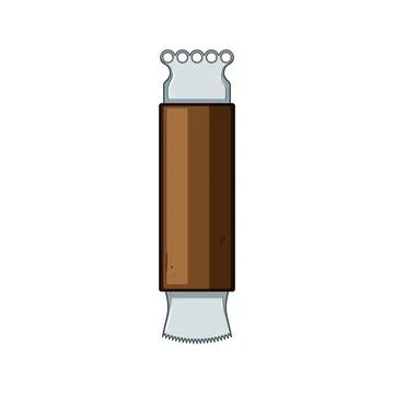 Stainless coconut scraper tool cartoon vector illustration Stock Illustration