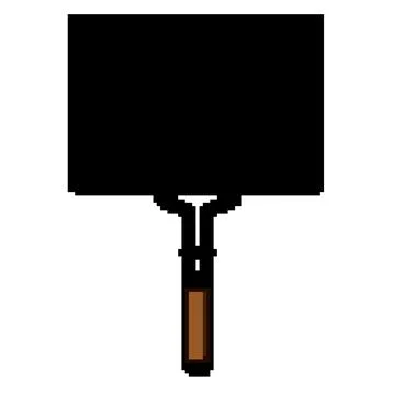 Stainless grill rack pixel art vector illustration Illustrazione stock