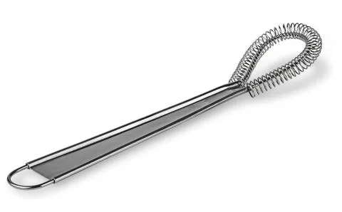 Stainless kitchen whisk horizontal Stock Photos