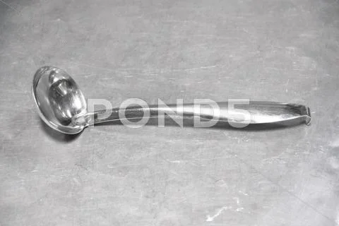Stainless ladle Stock Photos