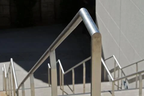 Stainless railing Stock Photos