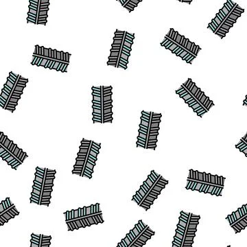 Stainless rebar vector seamless pattern Stock Illustration