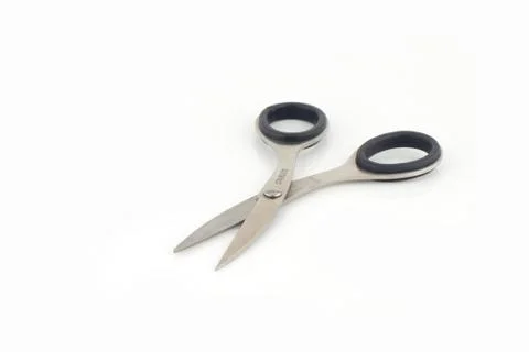 Stainless scissors Stock Photos