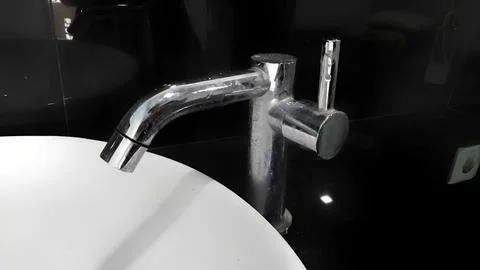 The stainless sink Stock Photos